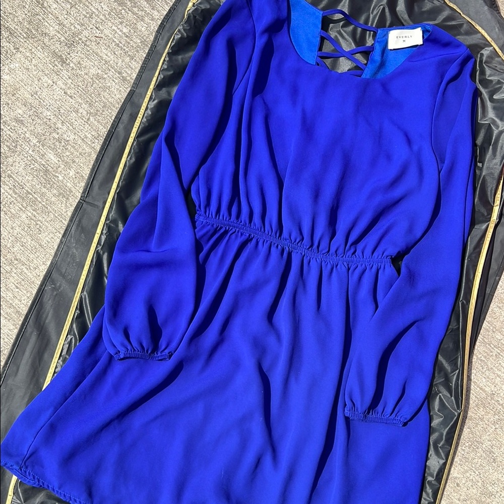 Elegant Blue Dress